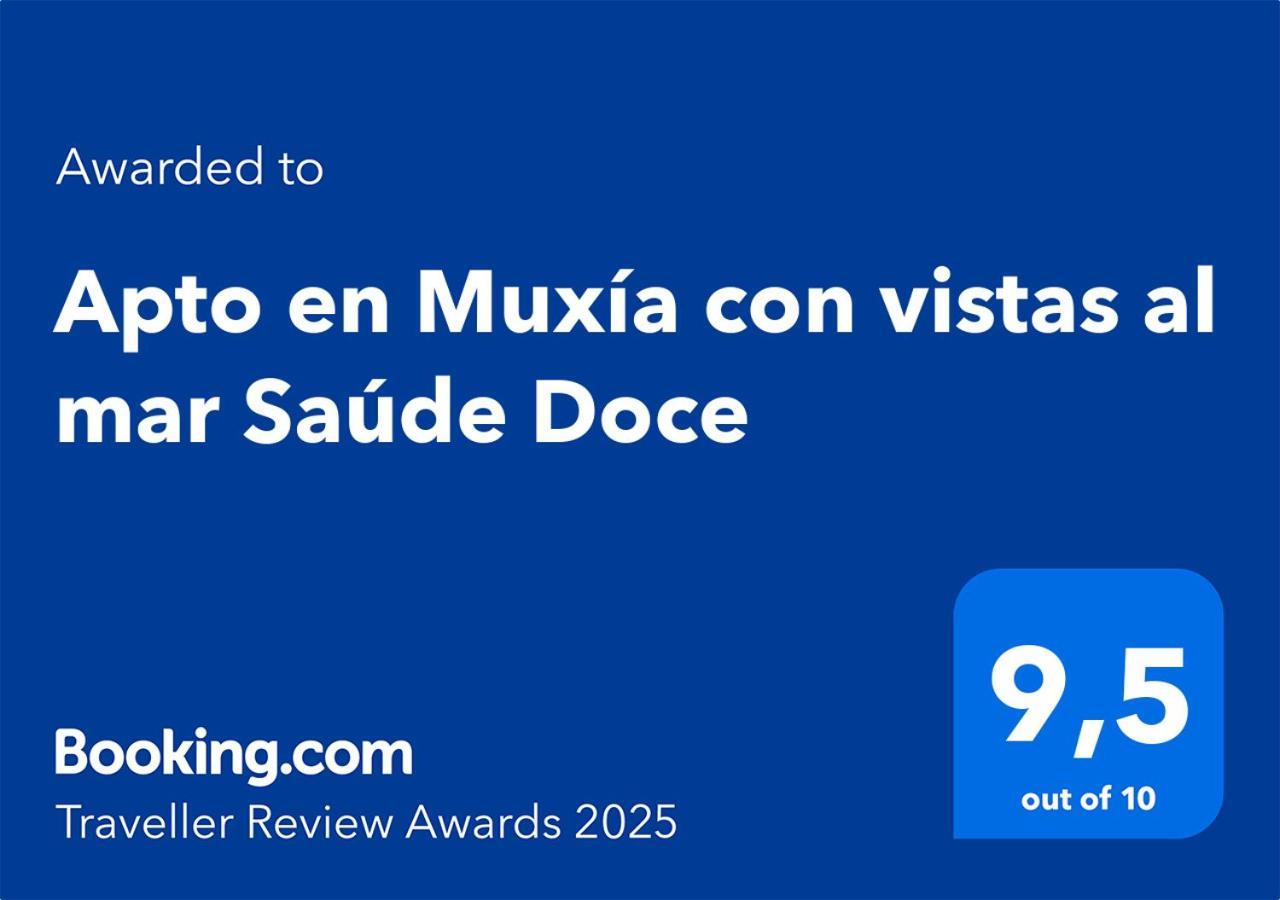 Apto En Muxia Con Vistas Al Mar Saude Doce Luaran gambar
